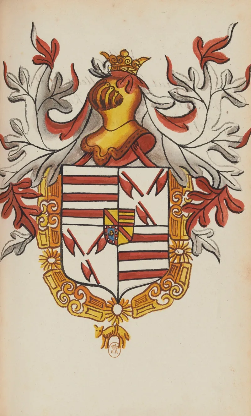 Messire Adrien De Croy Comte De Reux Seigneur De Beaurain