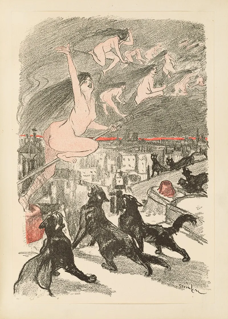 Metamorphosis by Théophile Alexandre Steinlen - Canvas Print