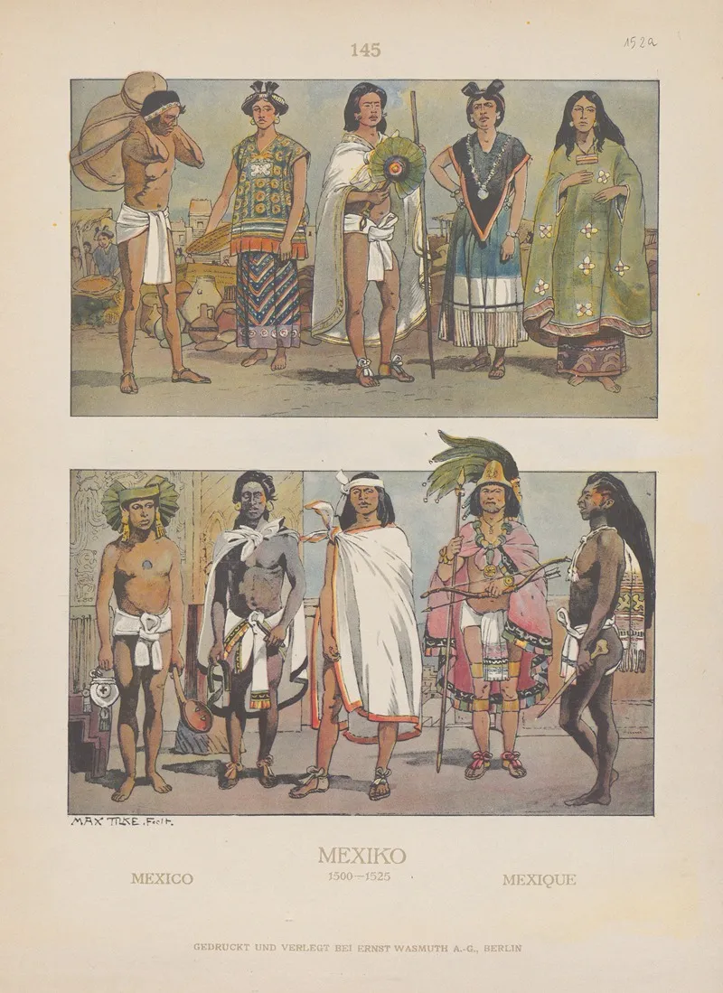 Mexico 4 by Adolf Rosenberg - Canvas Print