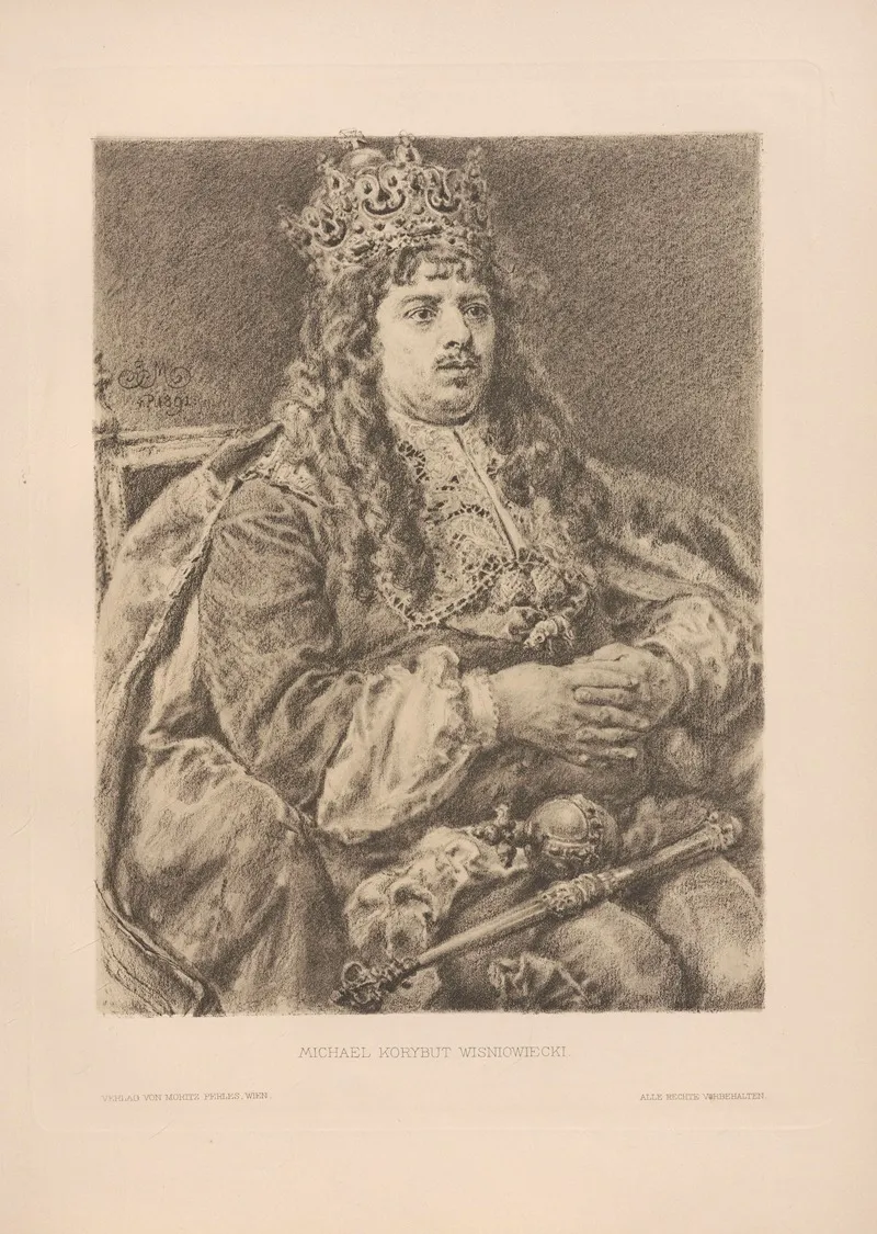 Michael Korybut Wisniowiecki by Jan Matejko - Canvas Print
