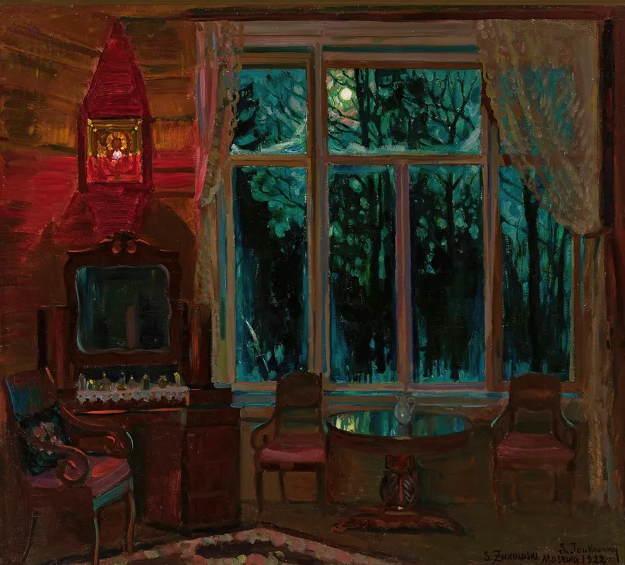 Midnight 2 by Stanislaw Zukowski - Canvas Print