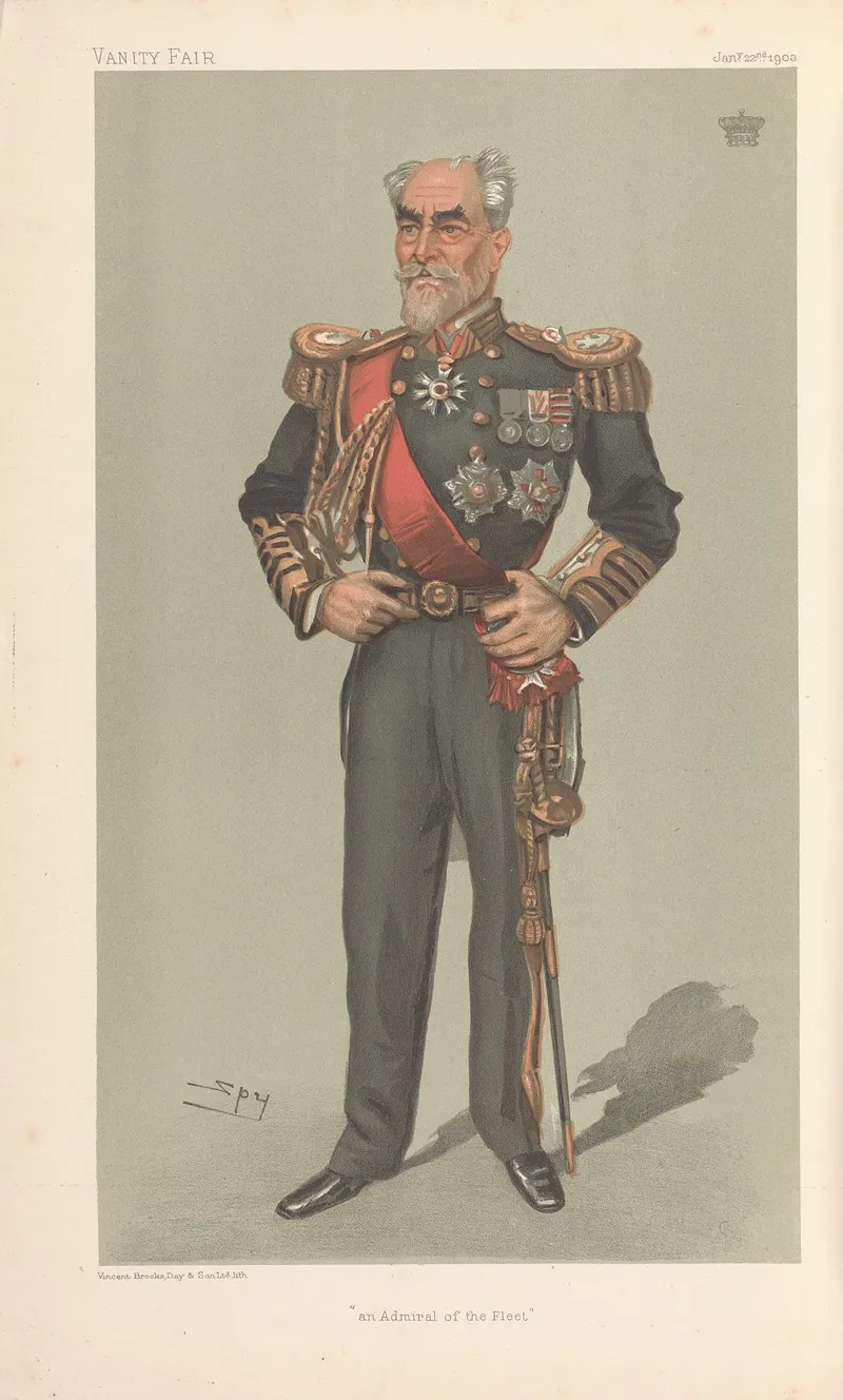 Military And Navy An Admiral Of The Fleet The Earl Of Clanwilliam January 22 1903
