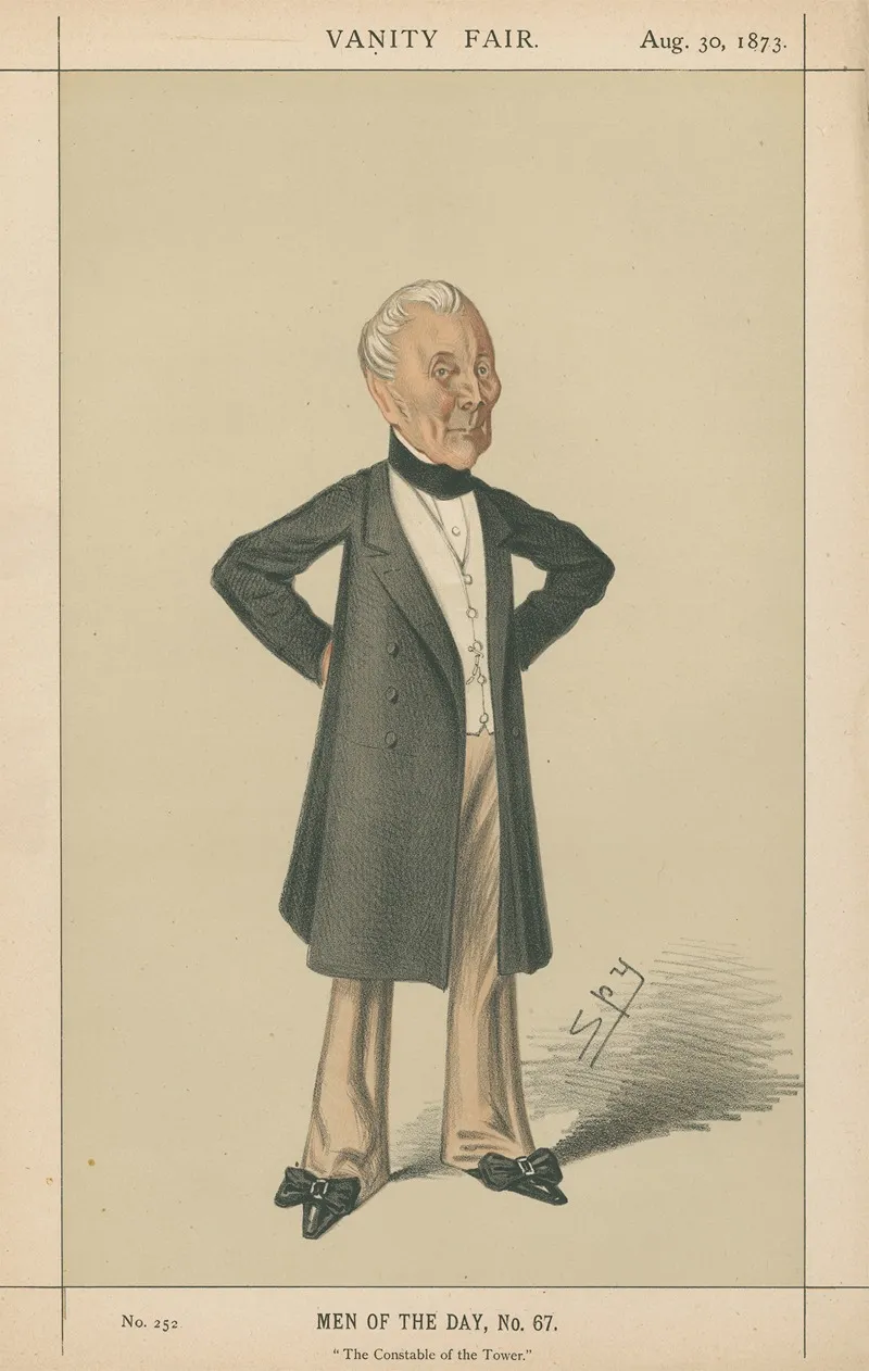 Military And Navy The Constable Of The Tower L N Gomm August 30 1873
