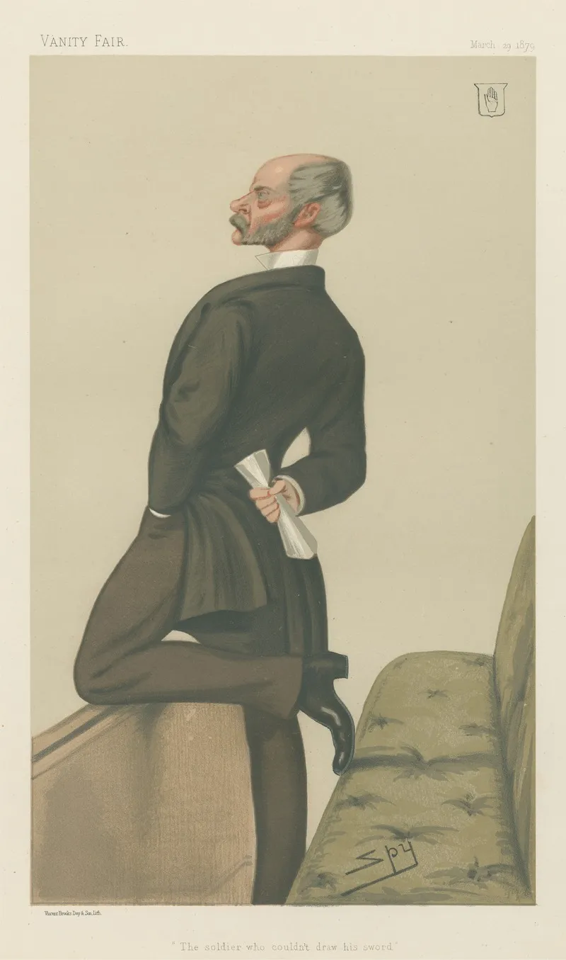 Military And Navy The Soldier Who Couldnt Draw His Sword Major General Sir Henry Marshman Havelock March 29 1879