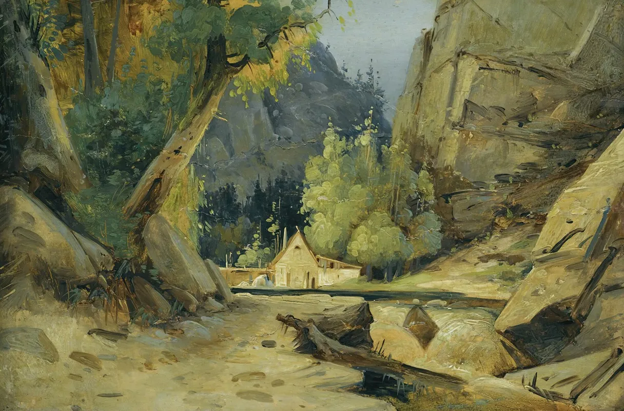 Mill In A Valley
