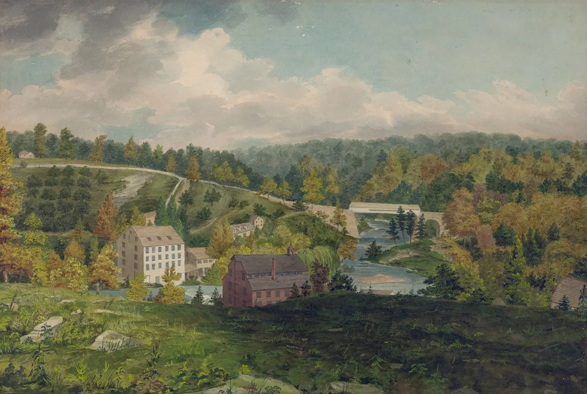 Mill On The Brandywine Delaware