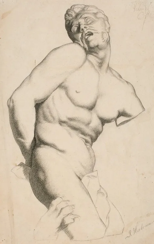 Milo Of Croton by Pekka Halonen - Canvas Print