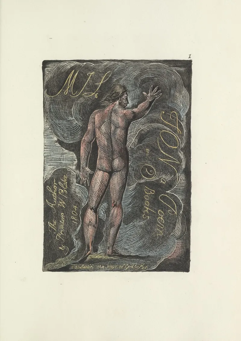 Milton A Poem In 2 Books Pl 01