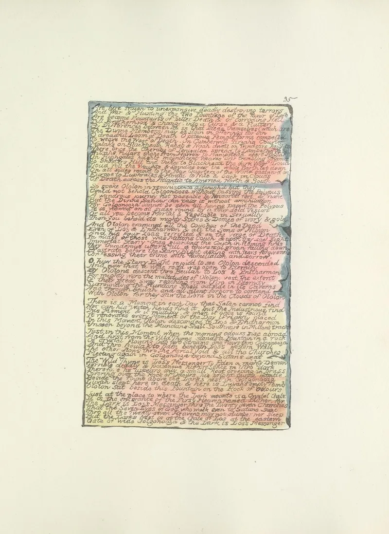 Milton A Poem In 2 Books Pl 35