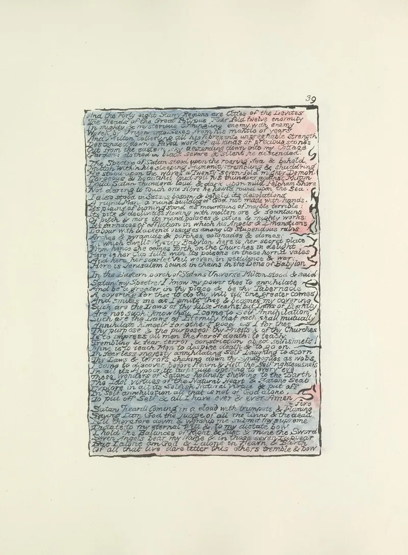 Milton A Poem In 2 Books Pl 39