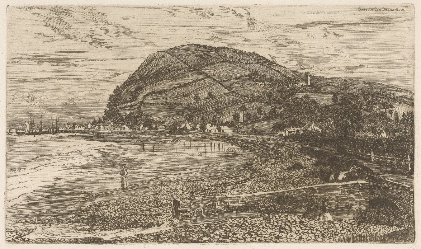 Minehead by Edwin Edwards - Canvas Print
