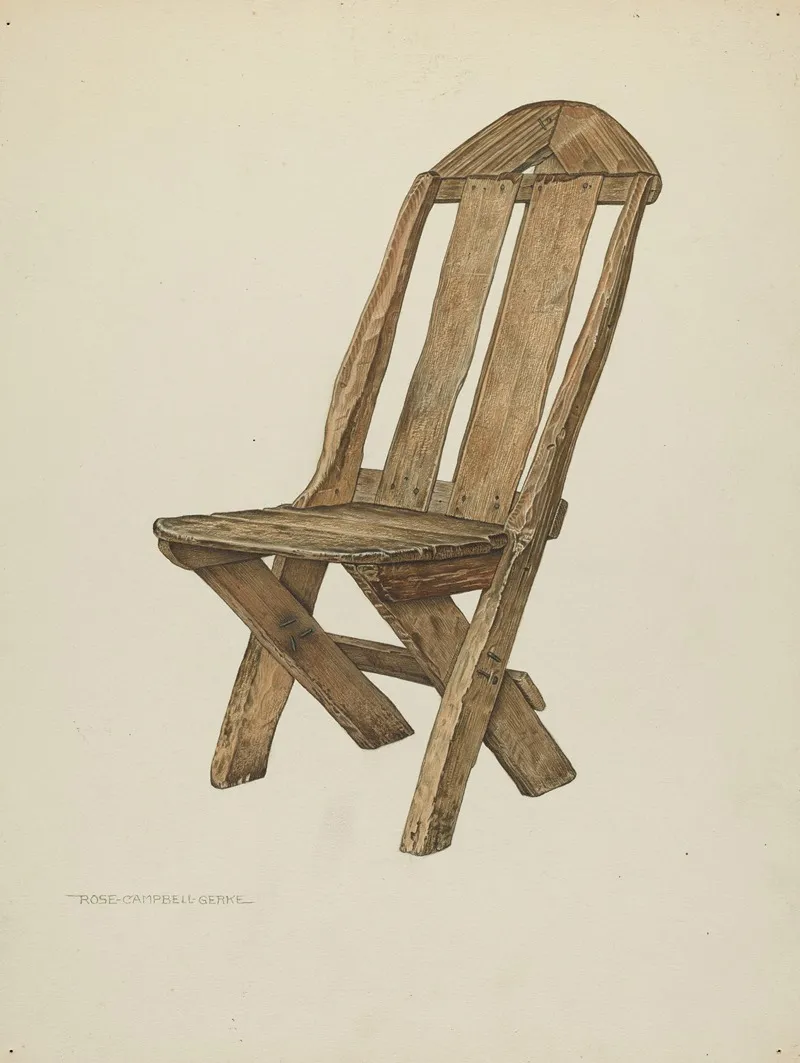 Miners Chair Hand Made