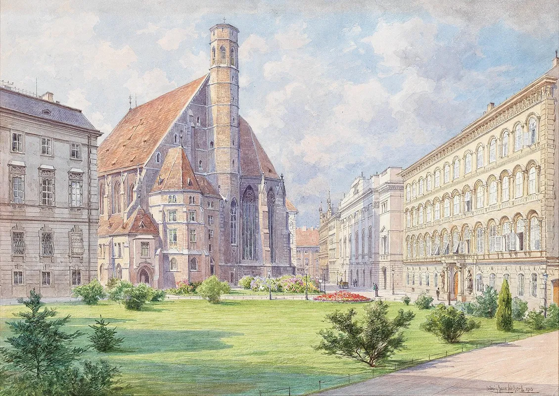Minoritenkirche In Vienna