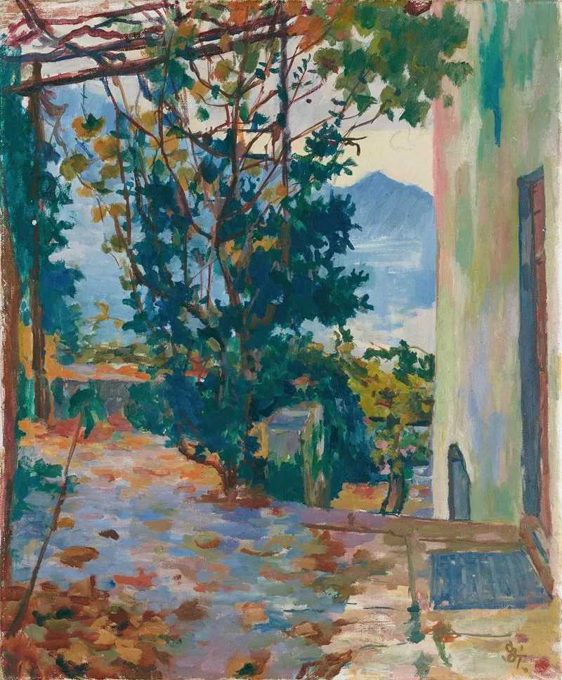 Minusio by Giovanni Giacometti - Canvas Print