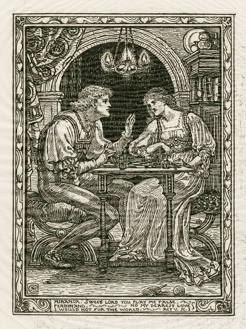 Miranda Sweet Lord You Play Me False Ferdinand No My Dearest Love I Would Not For The World The Tempest Act V Sc 1