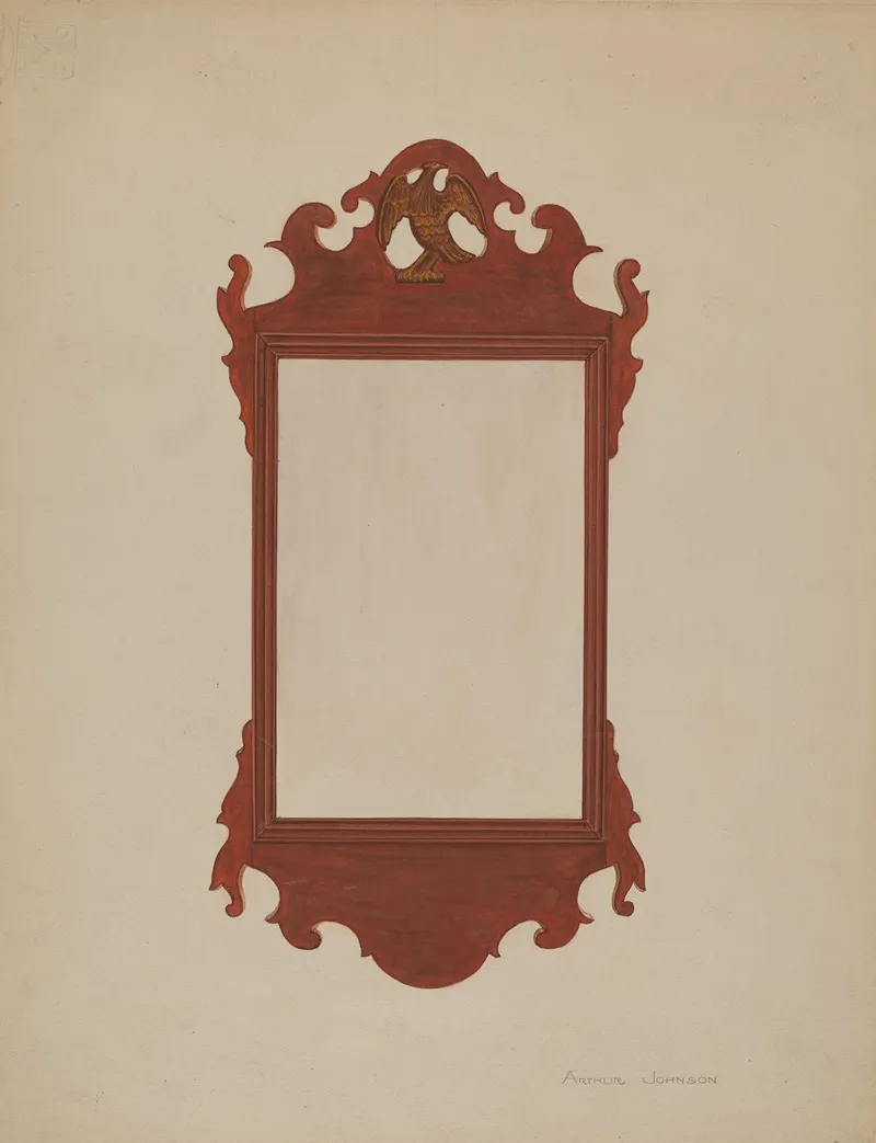 Mirror 14 by Arthur Johnson - Canvas Print