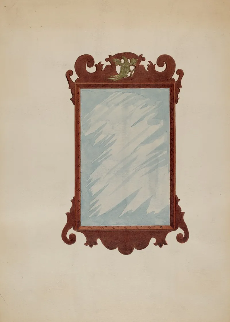 Mirror 25 by Fred Weiss - Canvas Print