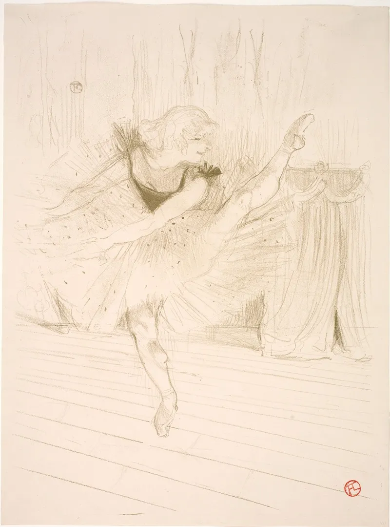 Miss Ida Heath Danseuse Anglaise