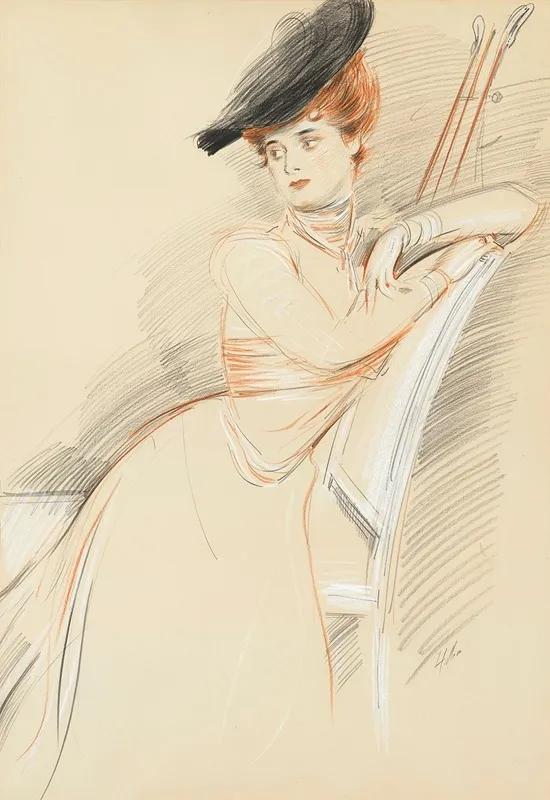 Miss Taylor Seated