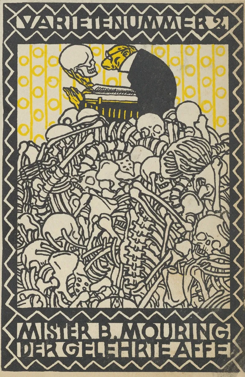 Mister B Mouring The Learned Monkey