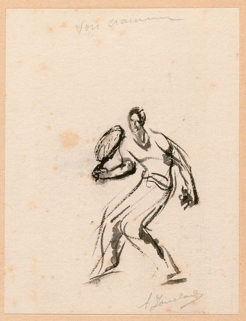 Mme Billout by Louis de Fleurac - Canvas Print