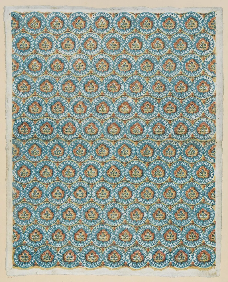 Modeldruckpapier 5 by Remondini - Canvas Print