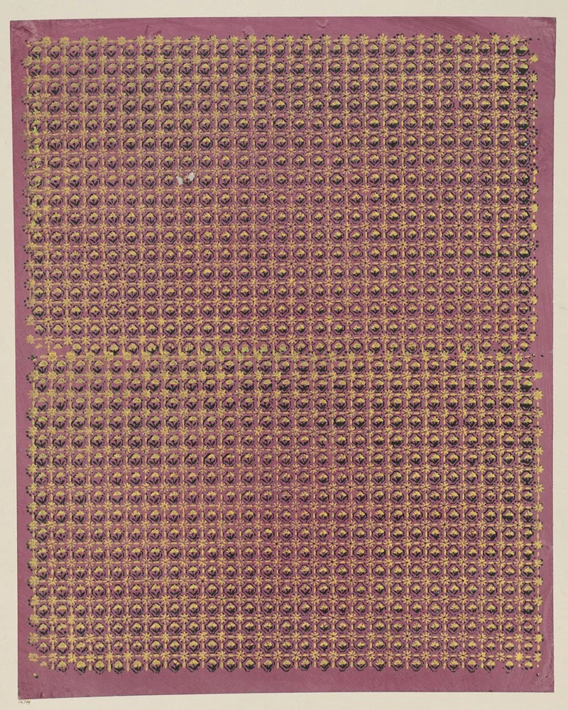 Modeldruckpapier Kleines Gittermuster