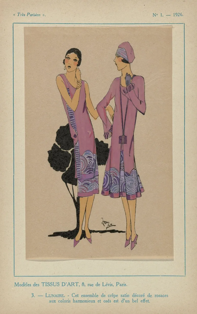 Modeles Des Tissus Dart Lunaire