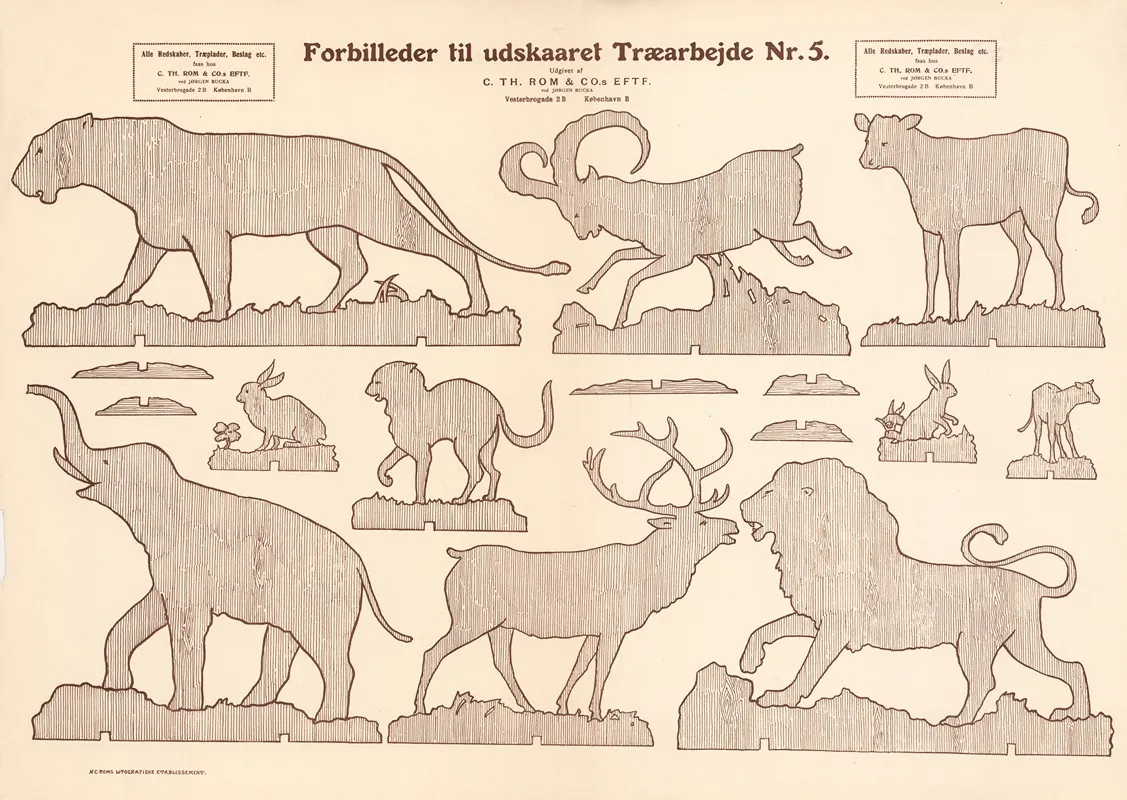 Models For Carved Woodwork Pl 05