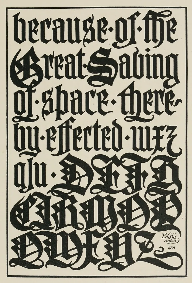 Modern American Blackletters 2