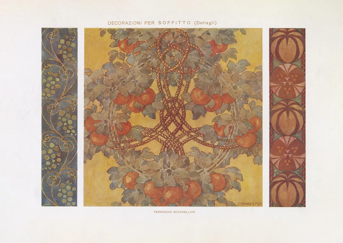 Modern Decorative Art Vol I Pl 11 by Paul Wenzel (Publisher) - Canvas Print