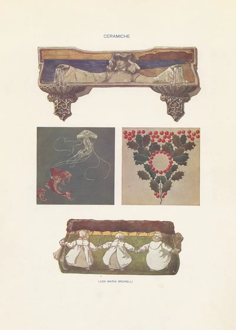 Modern Decorative Art Vol Iii Pl 10 by Paul Wenzel (Publisher) - Canvas Print