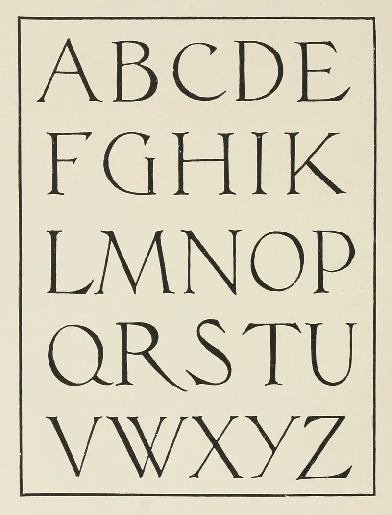 Modern English Capitals 2