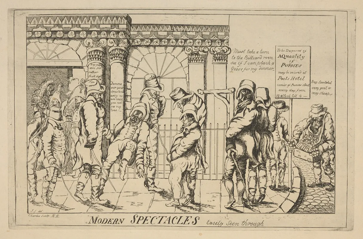 Modern Spectacles Easily Seen Through