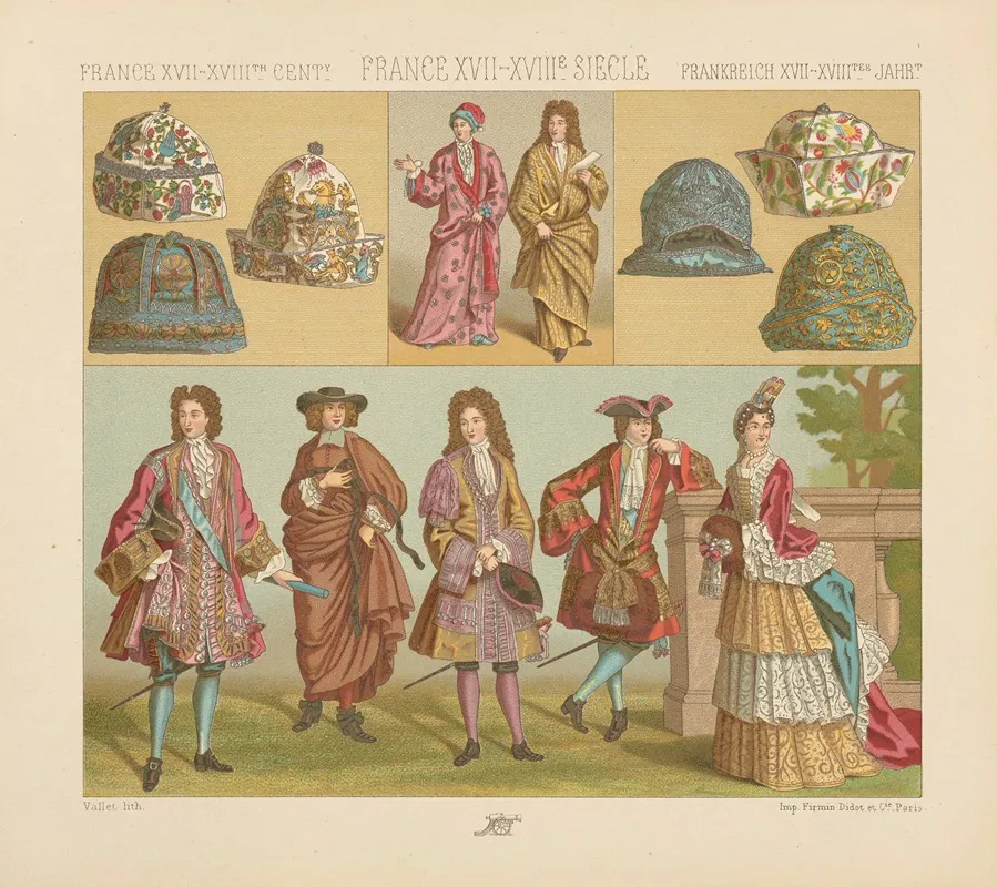 Modes Francaises Us Et Coutumes Lhabillement Du Roi La Robe De Chambre Le Bonnet