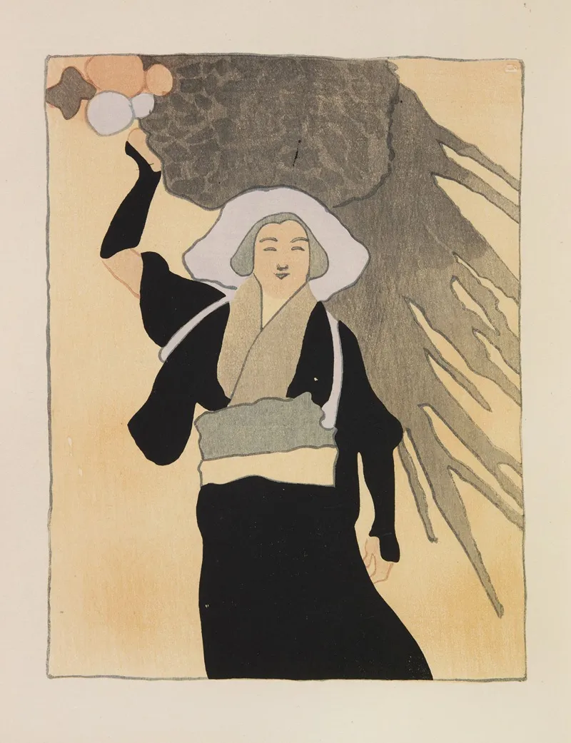 Mokugo Zuanshu Pl 02 by Asai Chū - Canvas Print