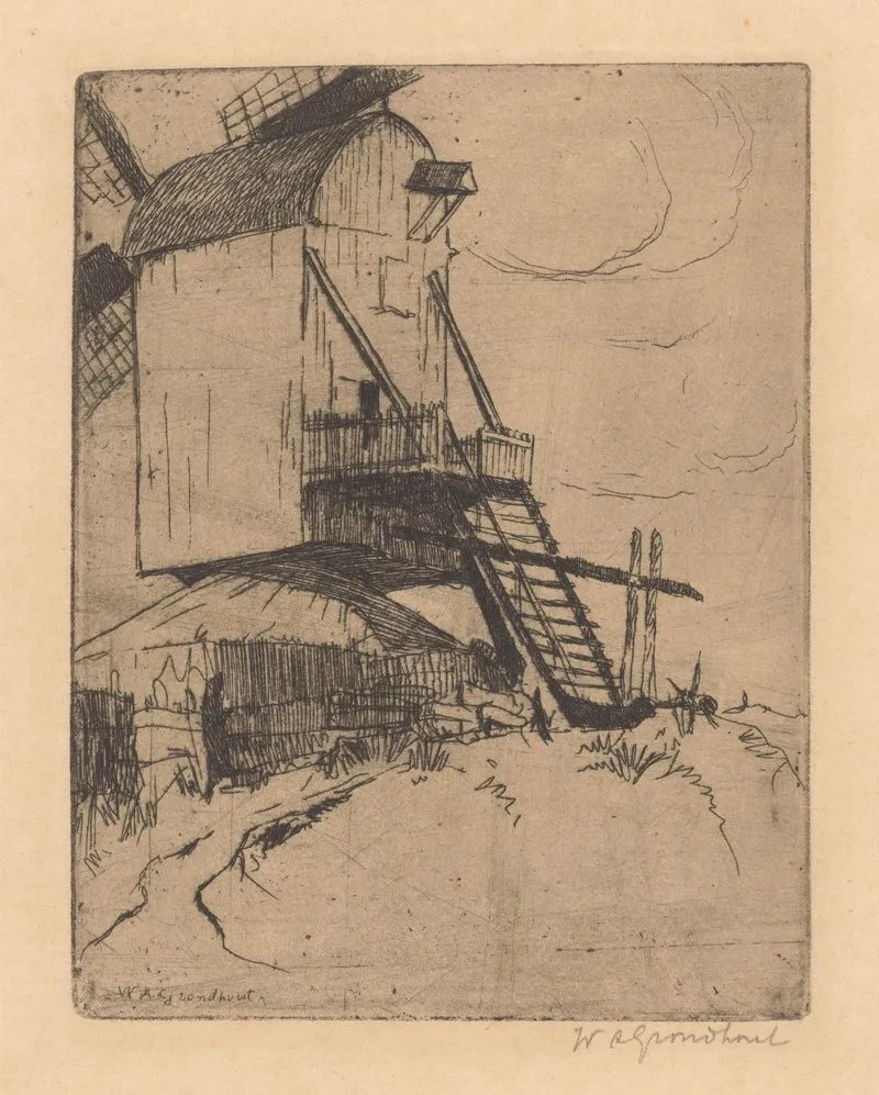 Molen Met Trap