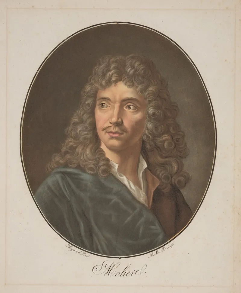 Moliere 2 by Pierre Michel Alix - Canvas Print