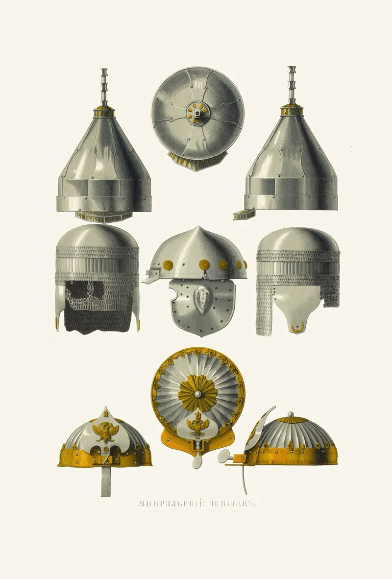 Mongolskii Shishak Prilbitsa I Misiurka