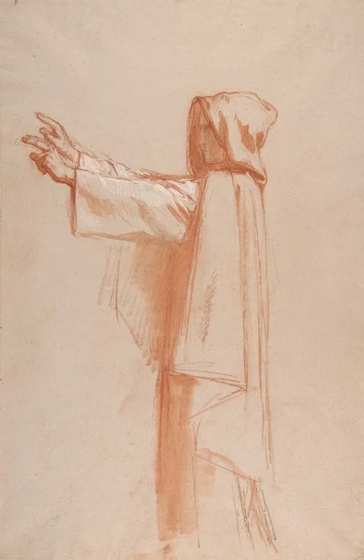 Monk 3 by Isidore Pils - Canvas Print