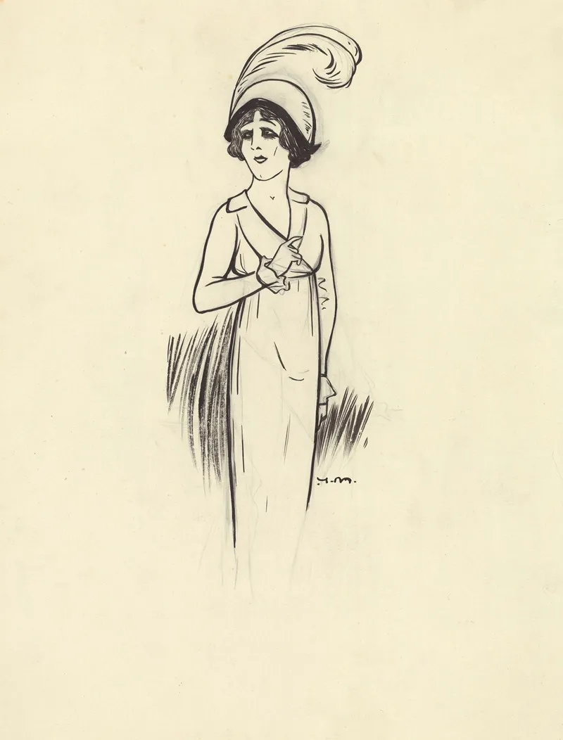 Monna Delza Dans La Cage Ouverte De Edouard Bourdet by Yves Marevéry - Canvas Print