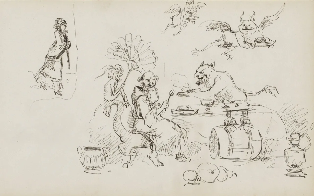 Monnik Verleid Door Duivels