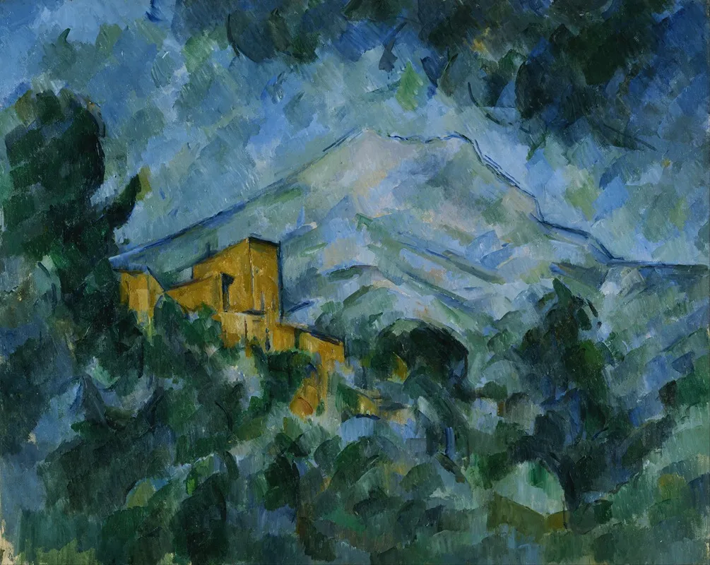 Mont Sainte Victoire And Chateau Noir