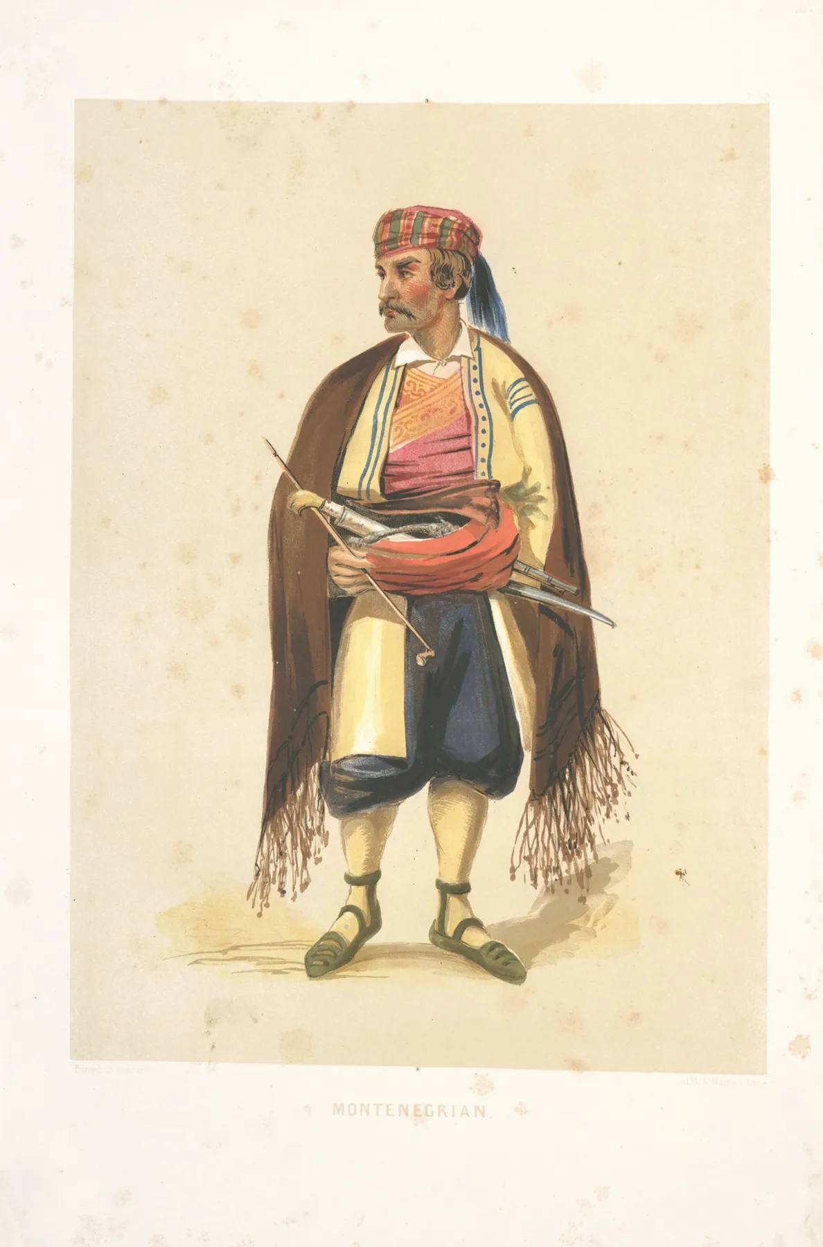 Montenegrian by Forbes MacBean - Canvas Print