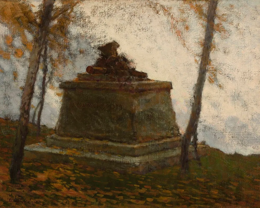 Monument Design For Legionaries Monument by Władysław Wankie - Canvas Print