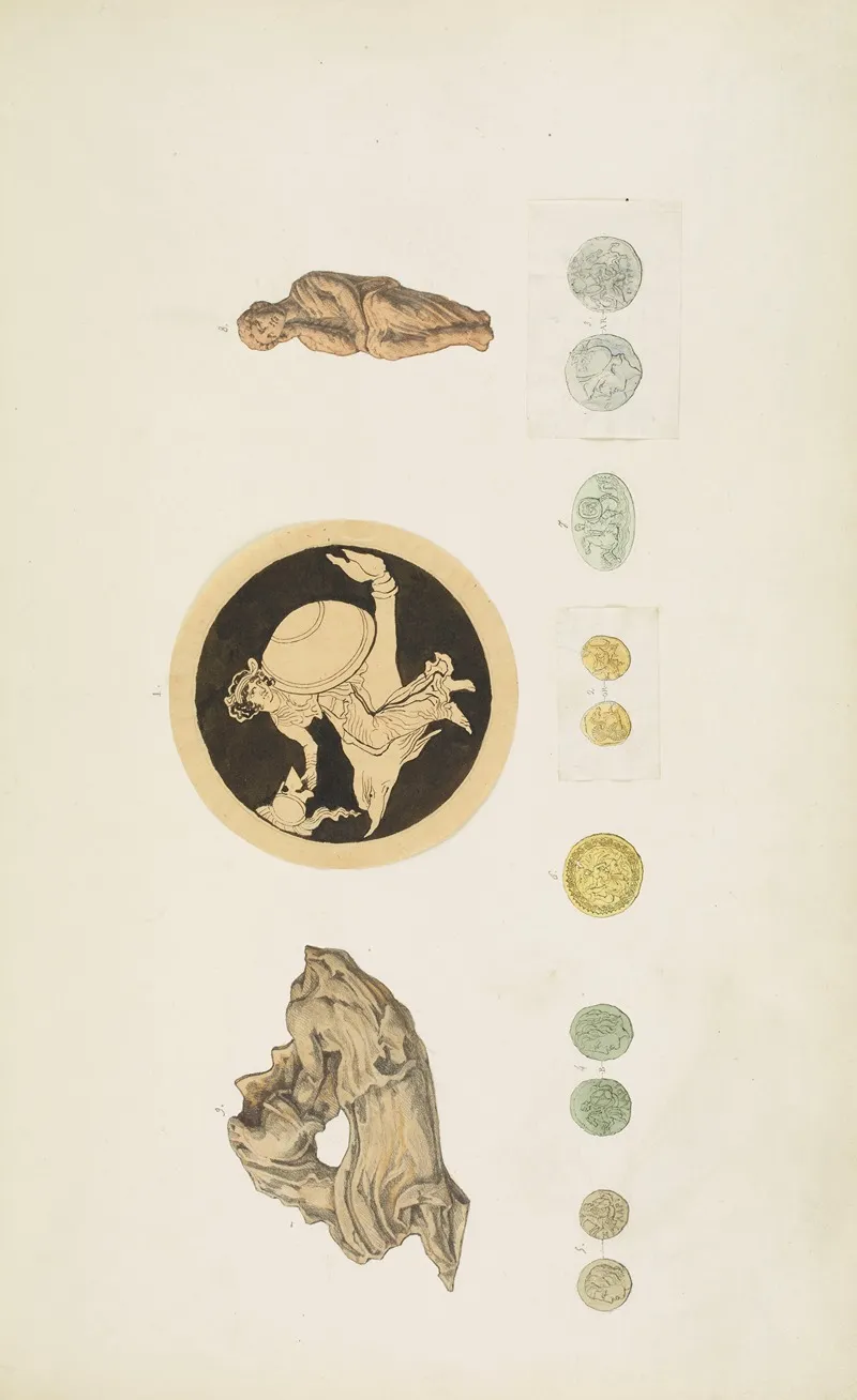 Monuments Antiques Dessines Pl 051