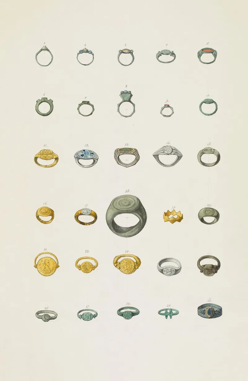 Monuments Antiques Dessines Pl 134