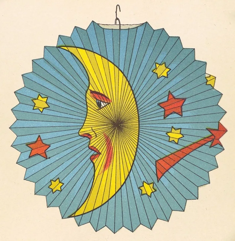 Moon And Stars Lantern Design