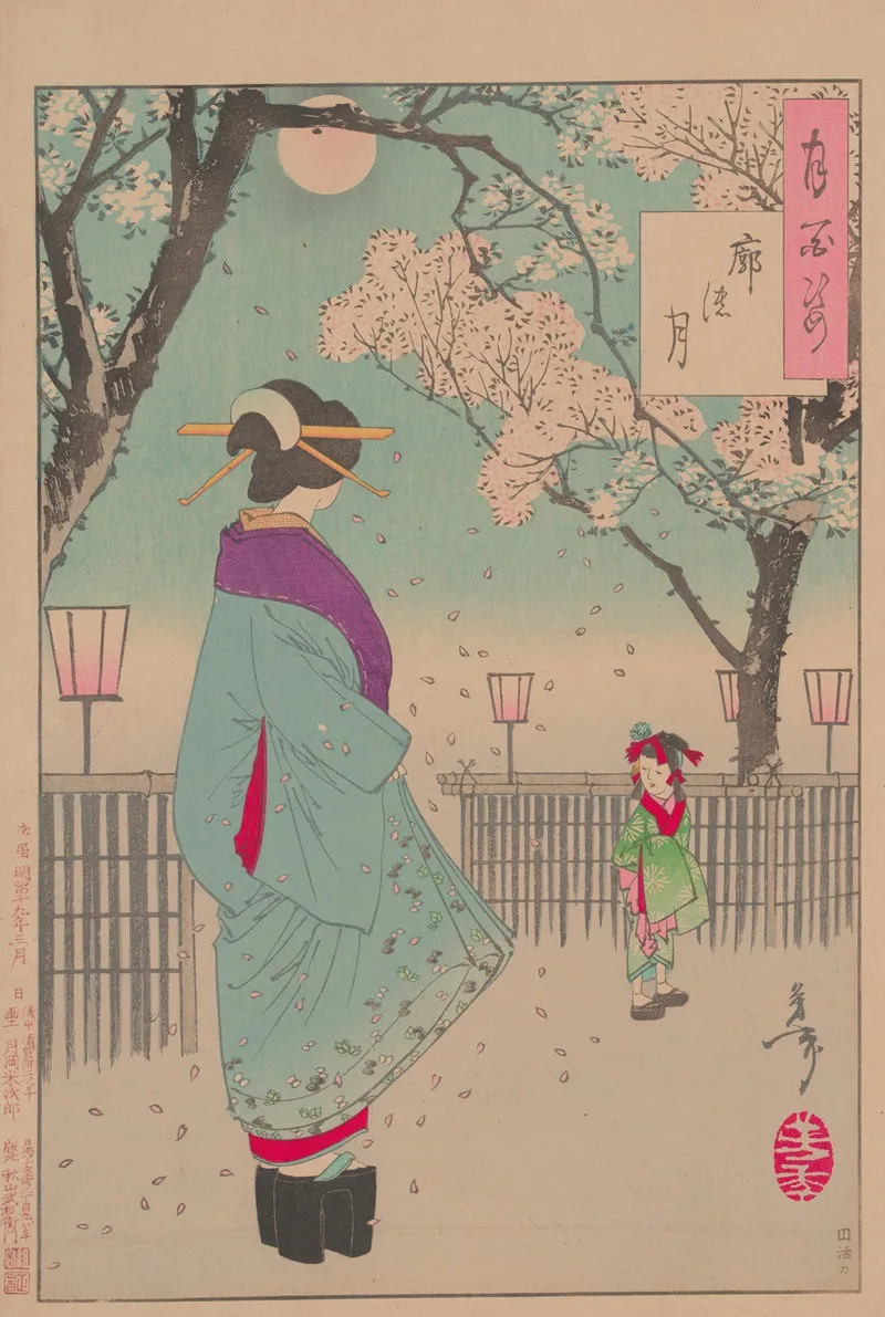 Moon Of The Pleasure Quarters Kuruwa No Tsuki