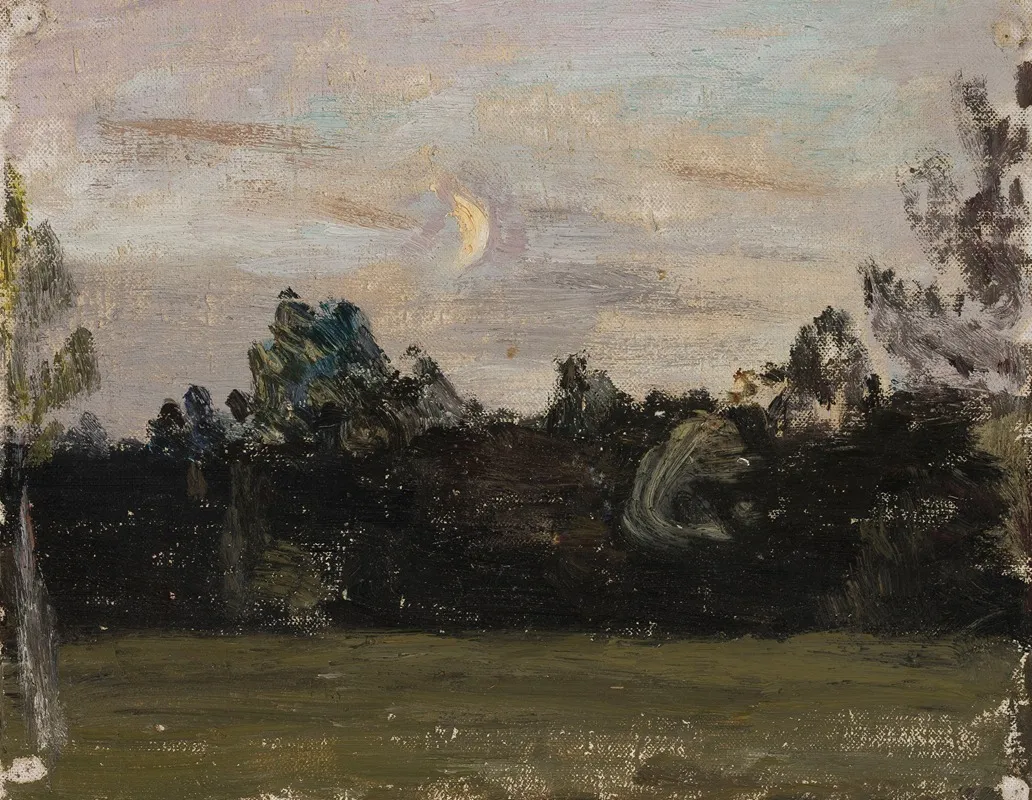 Moonlit Evening In Maryino